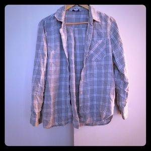 Plaid button up